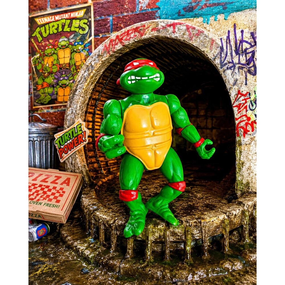 Vintage 1988 Raphael TMNT Action Figure with Weapon | Playmates Toys | Teenage M